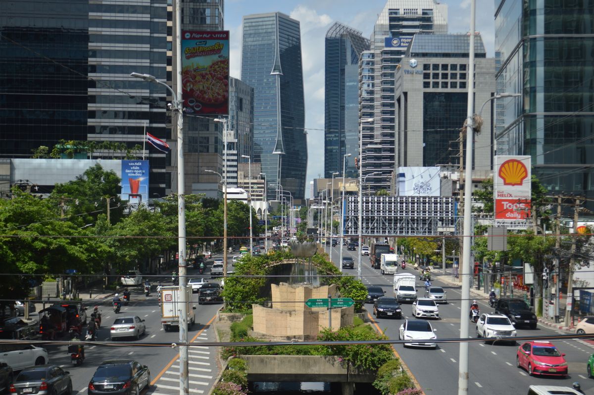 Bangkok business district, Thailand — remote sales careers at MedicalMet